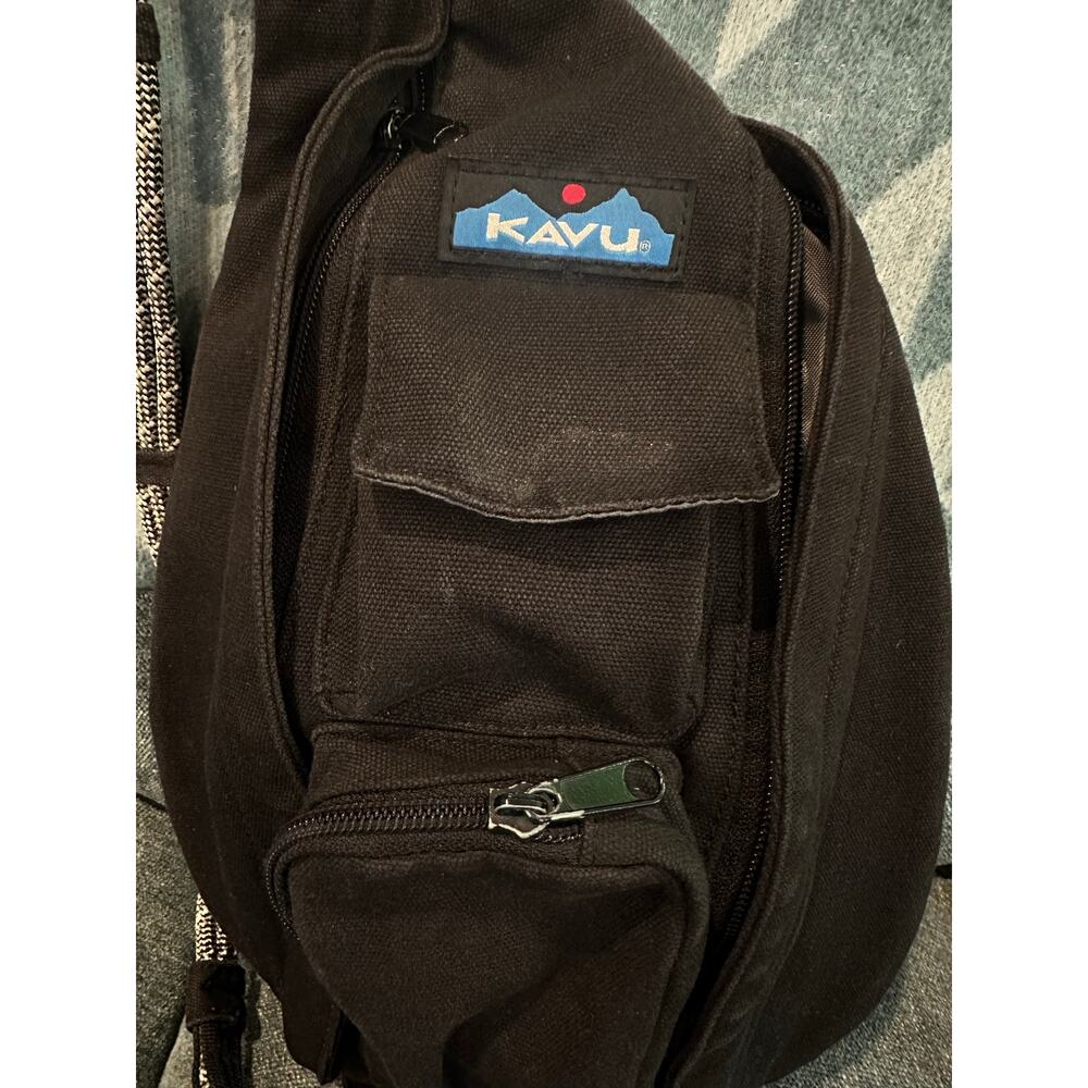 Kavu Rope Bag in Black - Picture 4 of 6